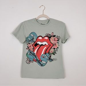 Dusty Blue The Rolling Stones Band Tee • Size XS